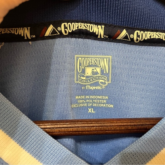 Chicago Cubs Cooperstown Collection Light Blue/Navy with Embroidered Cub Size XL - Picture 4 of 6